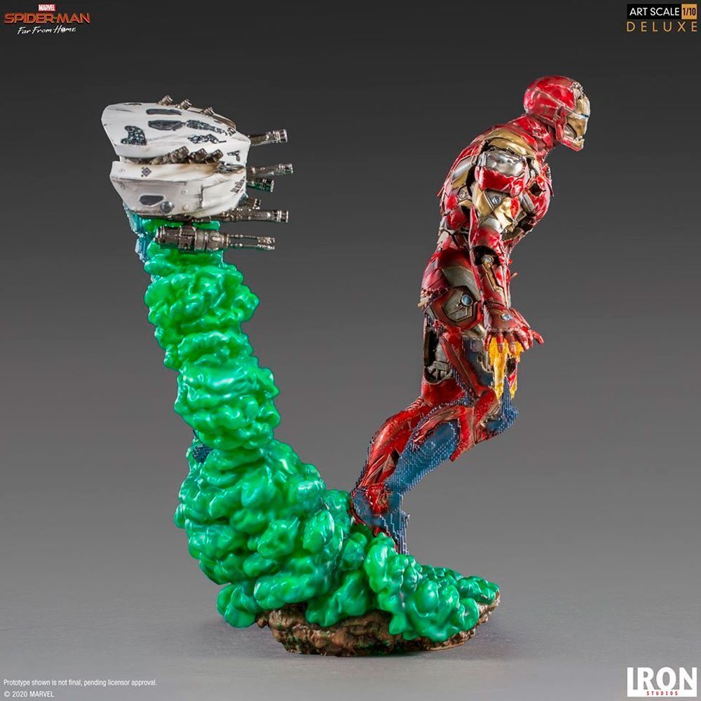IRON STUDIOS IRON-MAN ILLUSION DELUXE IRON STUDIOS IRON-MAN ILLUSION DELUXE